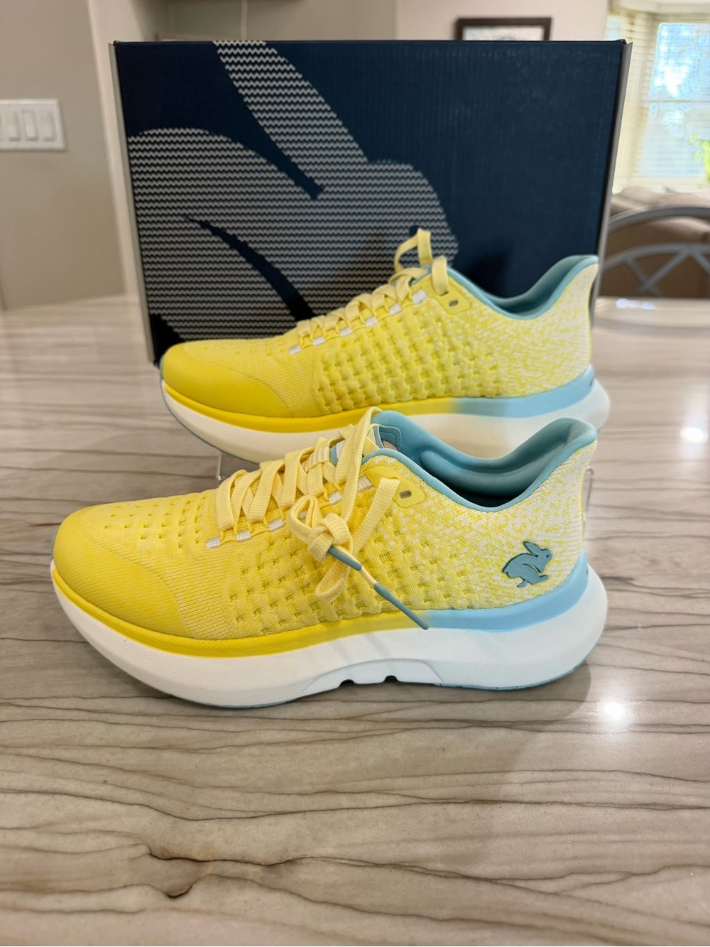 Rabbit Dream Chaser Women’s Yellow Athletic Sneakers